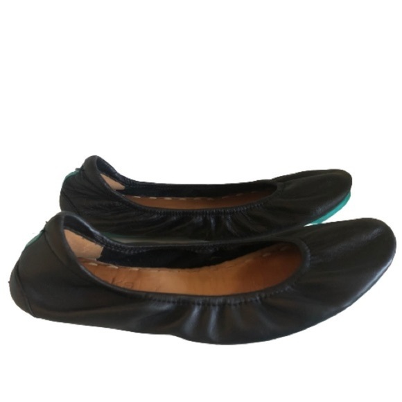 TIEKS by Gavrieli Matte Black Ballet Flats Size 7 - Picture 4 of 14
